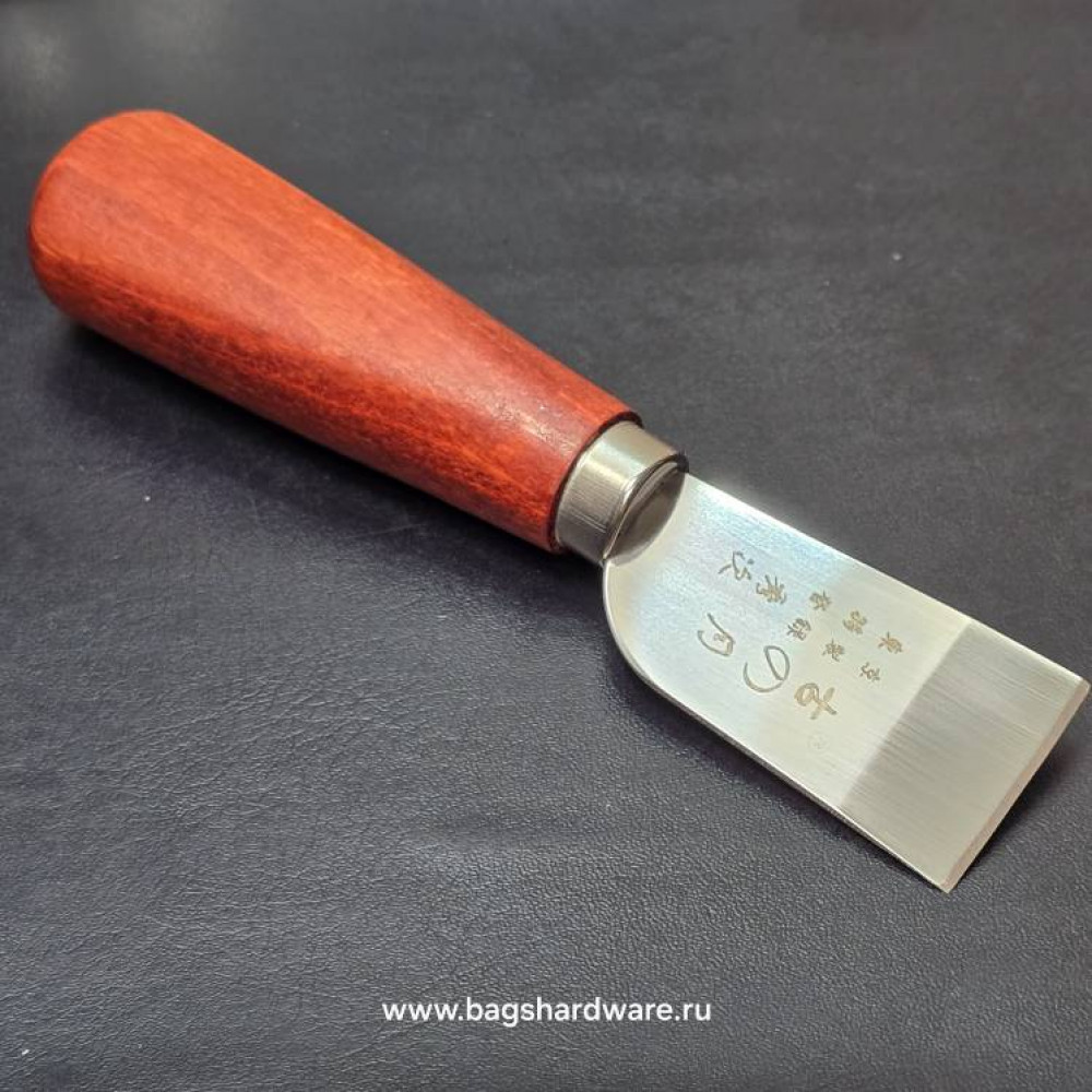 Нож для среза края кожи по толщине