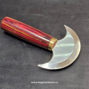 Нож шорный  круглый 90 мм