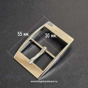 30 мм Пряжка арт.059 никель 30 мм Пряжка арт.059 никель