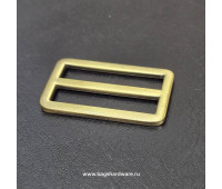 38 мм пряжка регулятор пятистенок  арт.151 антик