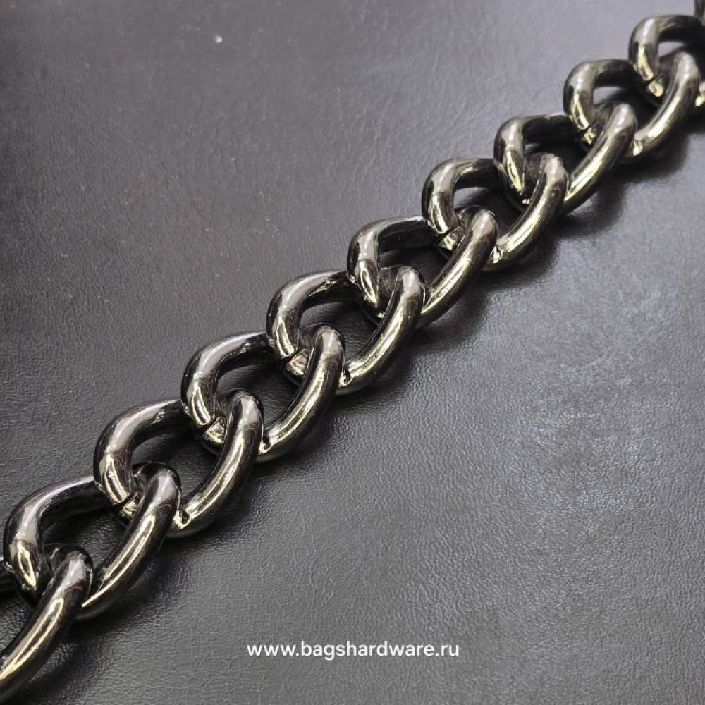 Цепь черный никель.